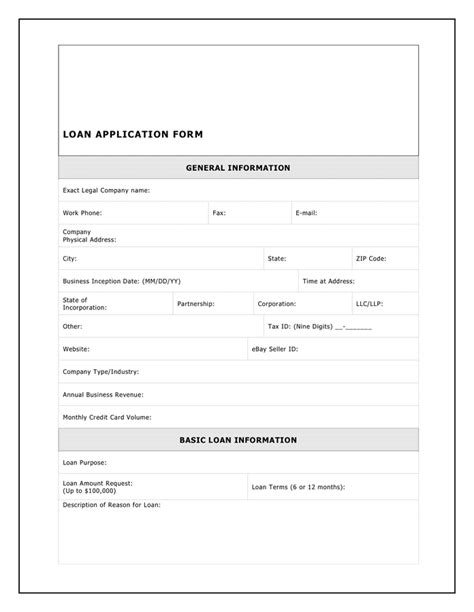 Courts Loan Application Form